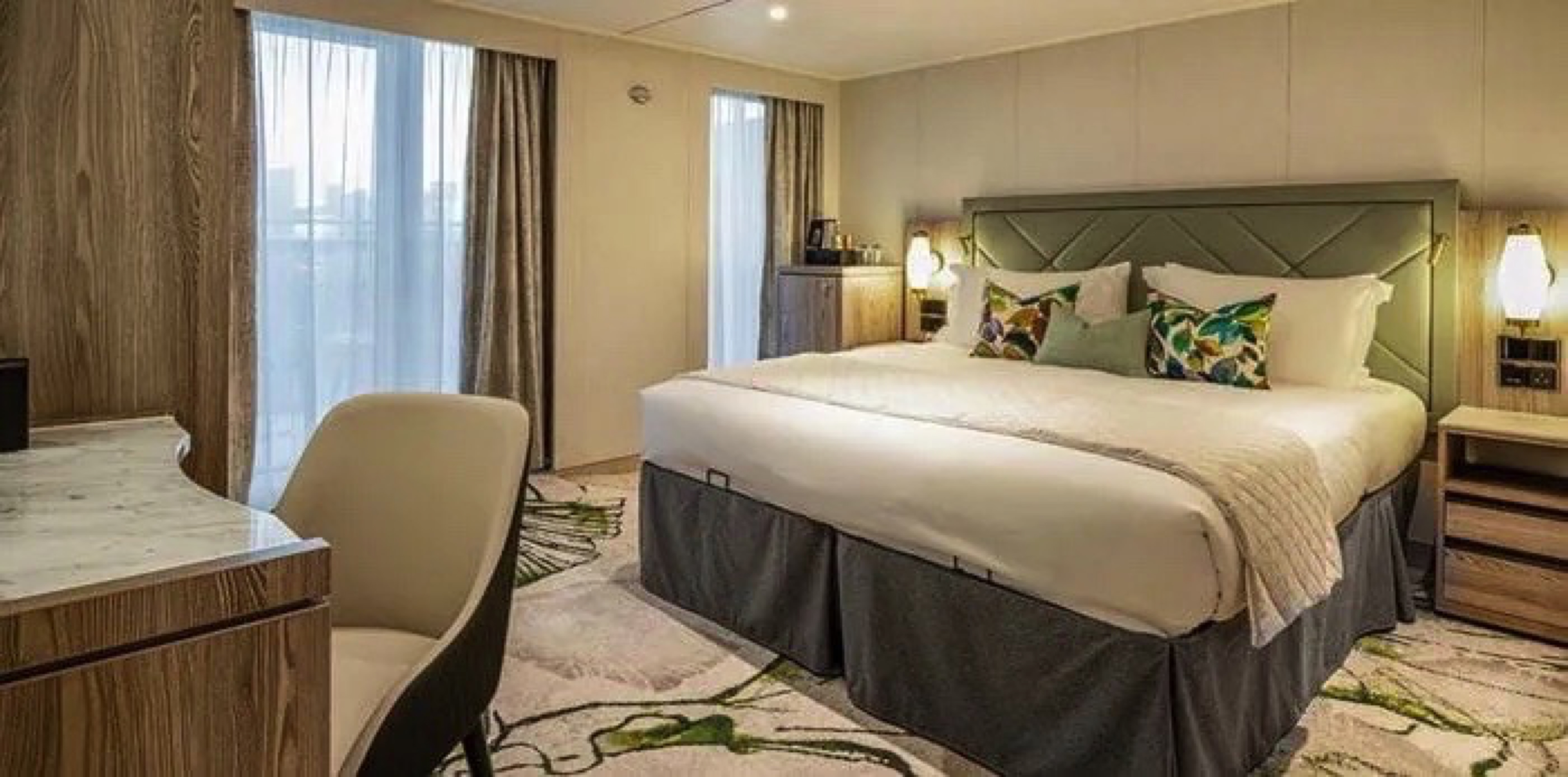 Adapted Deluxe Balcony Cabin